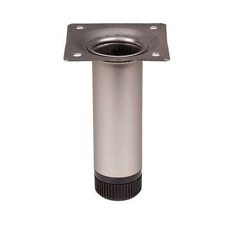 Fém design láb, 19548, matt nikkel, 120mm