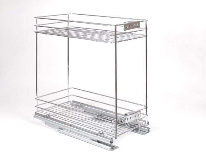 Fenéklapra szerelhető belső fémrács, 245x510x475mm