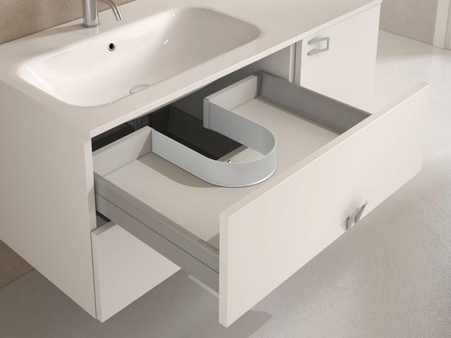 Fiókkáva szifonhoz, fehér, 16mm