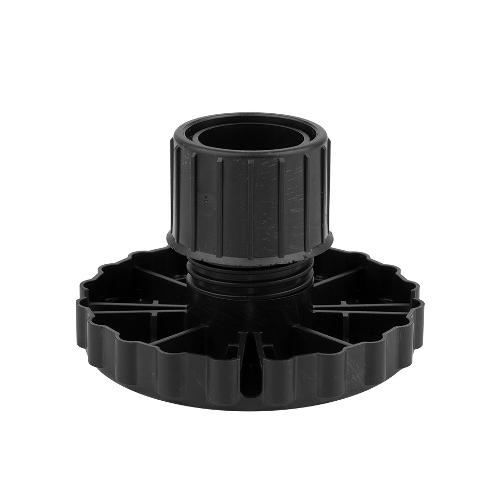 HETTICH 44747 Korrekt láb 50mm fekete