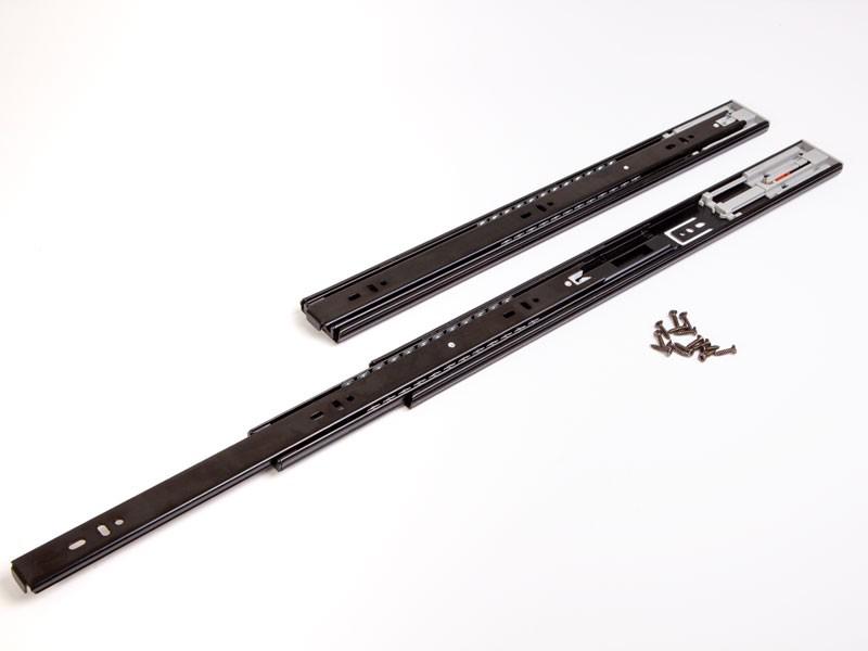 Home Box HB45 PO, részleges kihúzású push-open fióksín, 250mm fekete