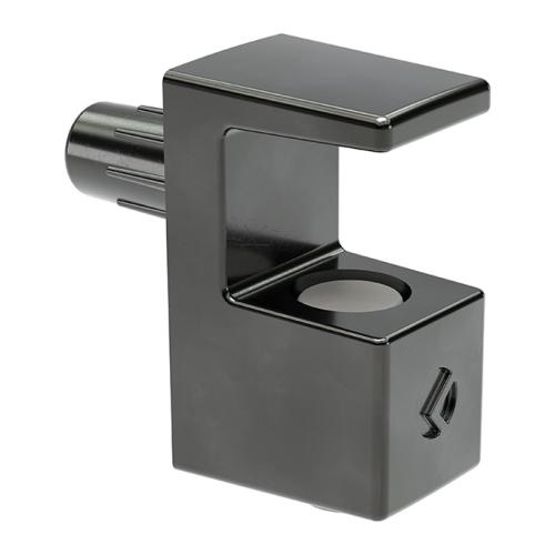 IF-Grace polctartó 5-6mm-es üveghez, fekete nikkel