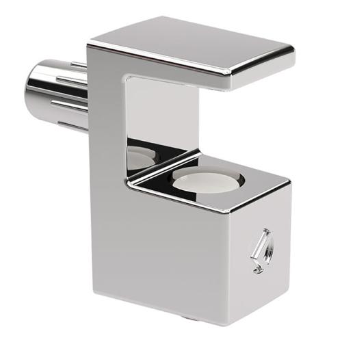 IF-Grace polctartó 5-6mm-es üveghez, króm