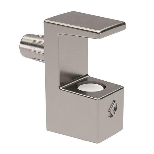 IF-Grace polctartó 8mm-es üveghez, nikkel