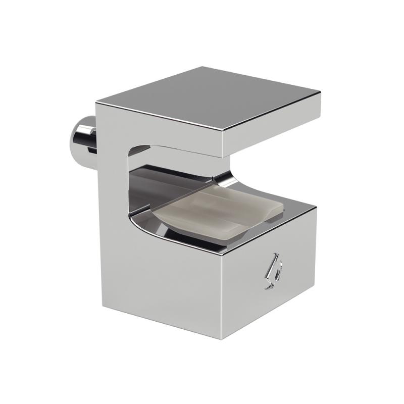 IF Kristal polctartó 5-6mm-es üveghez, króm, Kifutó!