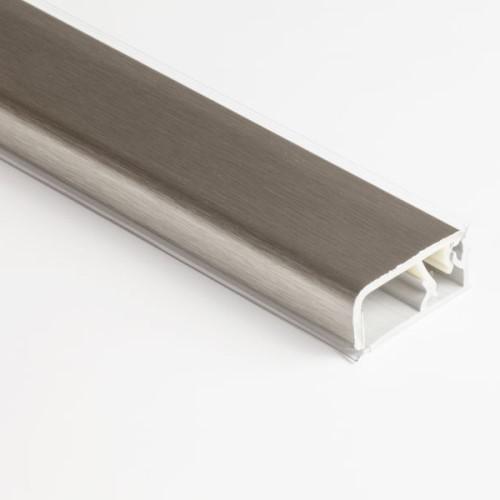 Inox, téglalap alakú kábelcsatornás vízvető, 4m