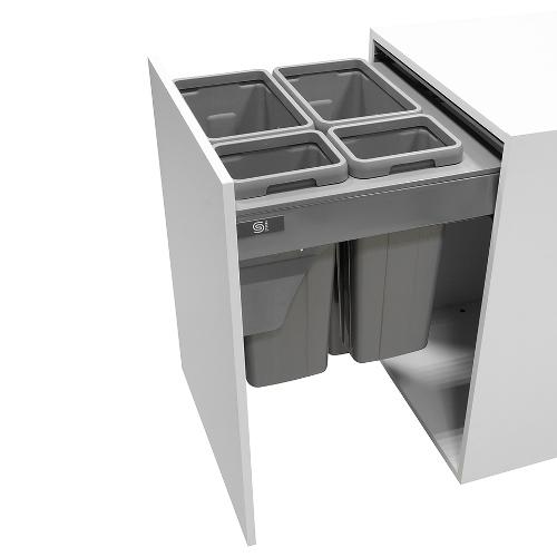 K-StrongBins szorter szett, 60l, 2x21l + 2x9l