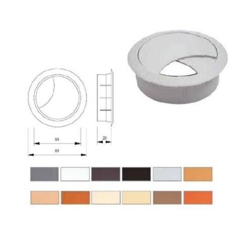 Kábelkivezető átm:60mm cseresznye