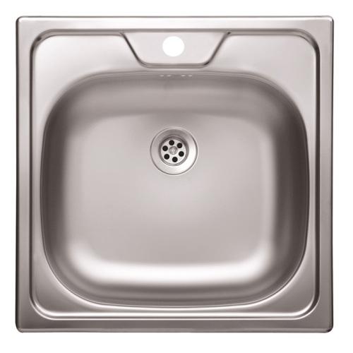 LIVINOX rozsdamentes acél mosogató, 480x480mm