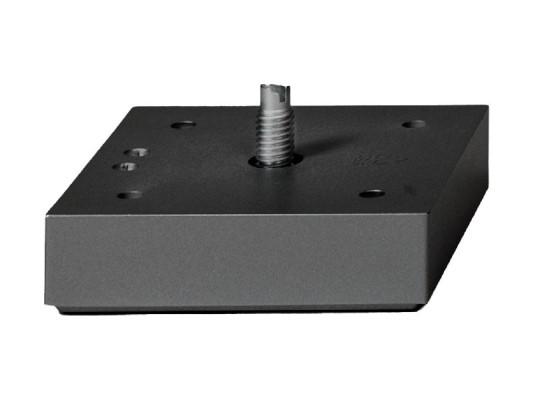 Műanyag design láb ART706/R H=20mm Fekete