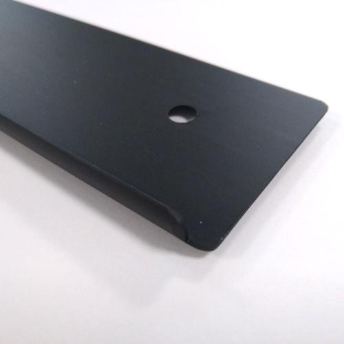 Munkalap végzáró fekete, 38/900mm, bal