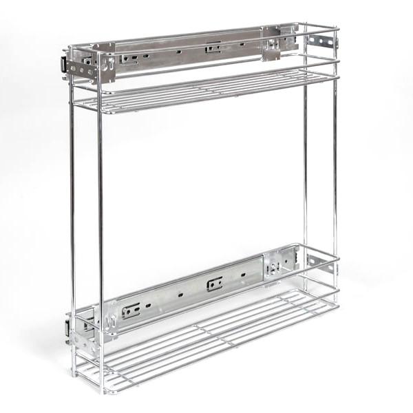 Oldallapra szerelhető belső fémrács, 110x490x470mm