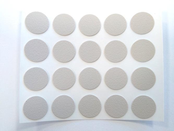 Öntapadós csavartakaró matrica 20db/ív, Kasmír szürke