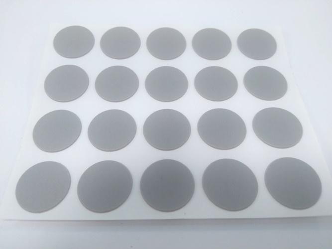 Öntapadós csavartakaró matrica 20db/ív, Kavics szürke