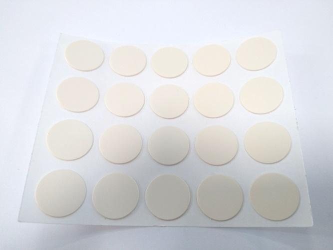 Öntapadós csavartakaró matrica 20db/ív, Krém bézs