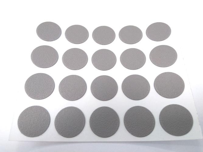 Öntapadós csavartakaró matrica 20db/ív, Kubanit szürke