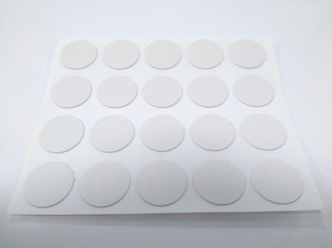 Öntapadós csavartakaró matrica 20db/ív, Prémium fehér