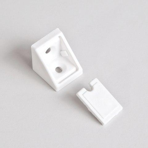 Összekötő háromszög szimpla, fehér