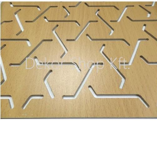 Perforált HDF minta 02.