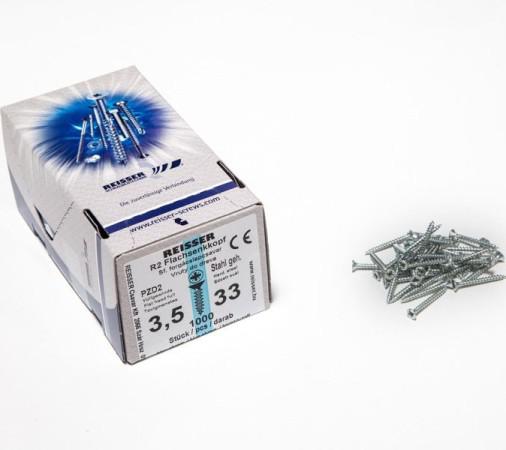 Reisser forgácslapcsavar 3,5x33 horganyzott