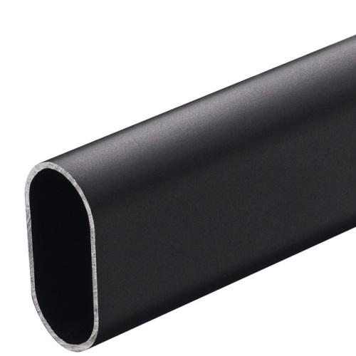 Ruharúd, mándlirúd ovális, fekete, 1m