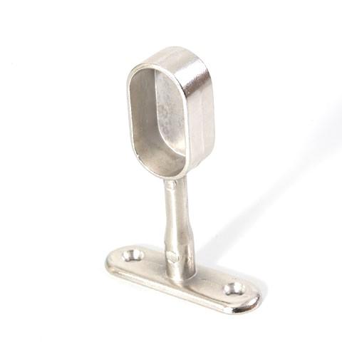 Ruharúd tartó, mándlirúd tartó ovál száras, zárt végű