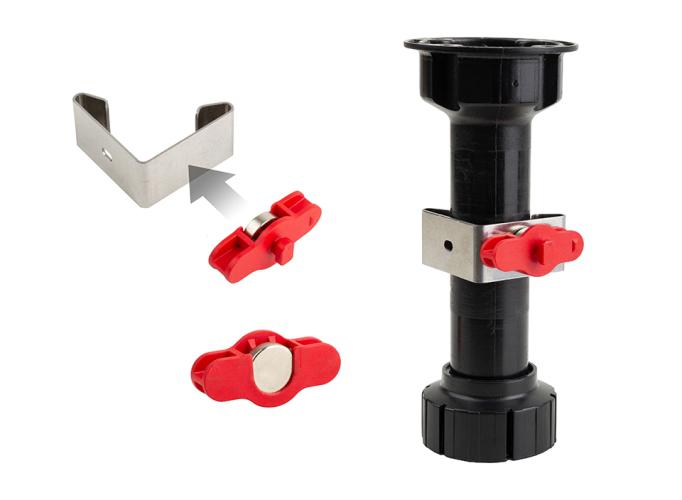 SCILM Mágneses lábazattartó készlet műanyag lábazathoz