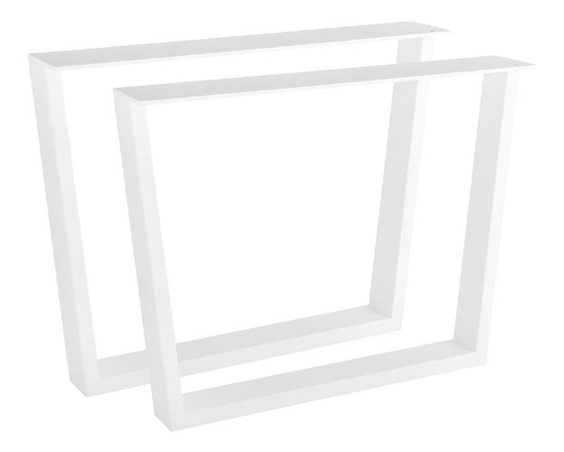 STRONG Asztalláb, konvex, 420x580mm, fehér