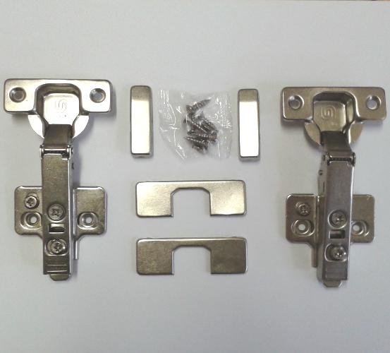 STRONG plus szett 2db pánt ráütődő, csillap., klip, talppal, takarósapkákkal