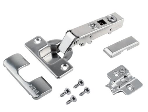 STRONG rozsdamentes acél ráütődő kivetőpánt csill.110°, 3D talp