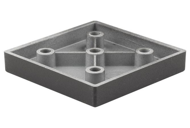 StrongLegs bútor láb FP006, 10mm, fekete matt