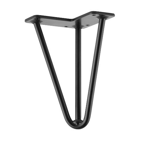 StrongLegs bútor láb FS004, 175mm, fekete matt, 4db