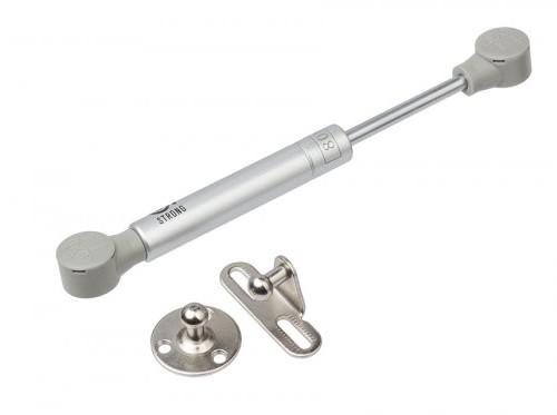 StrongLifts gázteleszkópos felnyíló olló 180mm/80N szürke, kis méretű ajtókhoz