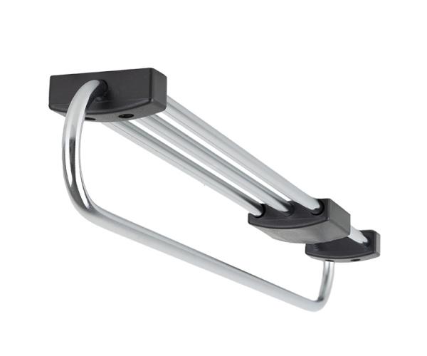 StrongWire kihúzható fogas 450mm fekete/króm