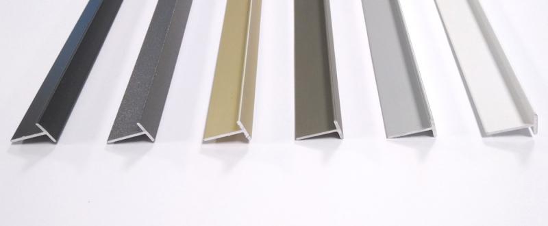 T profil munkalap illesztéshez, 1m, 5 színben