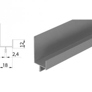 ALUMÍNIUM FOGANTYÚPROFIL L807B 3000mm