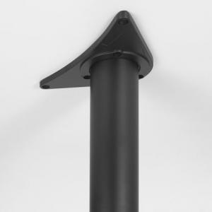 Asztalláb 1100mm Átm: 60mm, fekete