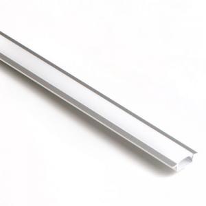 Bemarható LED profil, 2m, opál borítás, alu