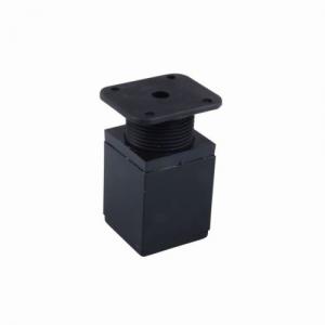 Bútorláb szögletes 40x40x100mm, matt fekete