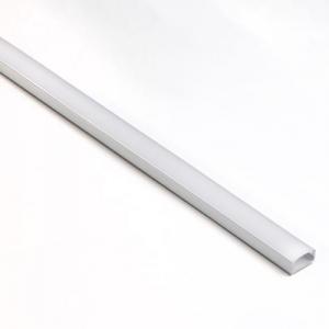 Csavarozható LED profil, 2m, opál borítás, alu