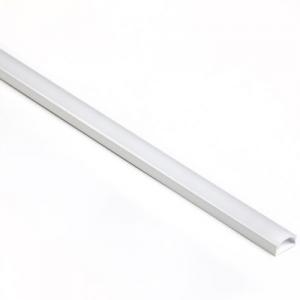 Csavarozható LED profil, 2m, opál borítás, fehér