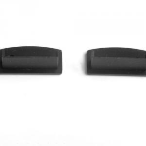 Csavarozható LED profilhoz végzáró elemek, fekete