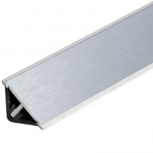 Csiszolt alu vízvető 4m, fém felület!