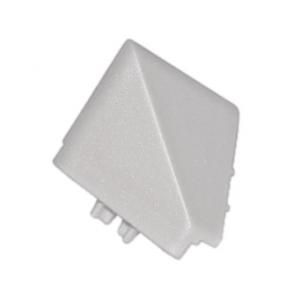 Csiszolt alu vízvető fém felület - külső sarok