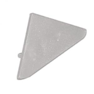 Csiszolt alu vízvető fém felület - végzáró