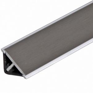 Csiszolt rozsdamentes acél (imitáció) vízvető 4m, fém felület!