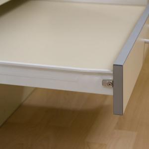 FDS-FF, Fém fiókoldal 54x500mm, fehér, sütő alatti fiókhoz