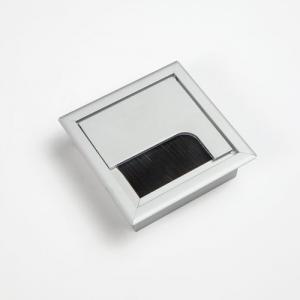 Fém kábelkivezető 80x80x25mm, alumínium