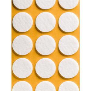 Filc talp 28/3mm fehér lap (15db)