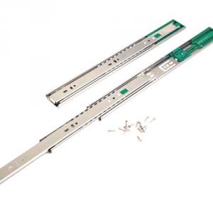 Golyós fiókcsúszó, teljes kihúzású, csillapított csukódású 600mm